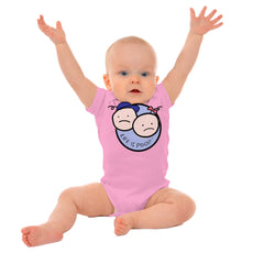 Boy and Girl Logo Romper Bodysuit-Direct To Garment Print-Brisco Baby