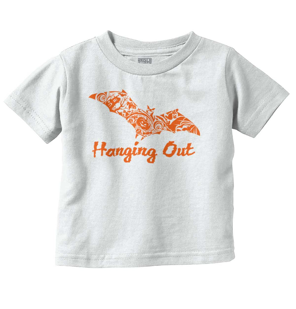Hanging out Infant Toddler T Shirt-Direct To Garment Print-Brisco Baby