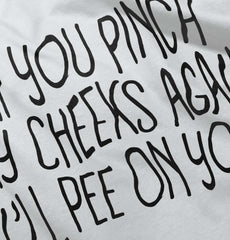 I'll Pee on You Romper Bodysuit-Direct To Garment Print-Brisco Baby