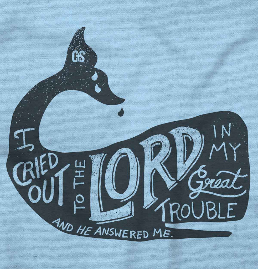 Jesus Whale Infant Toddler T Shirt-Direct To Garment Print-Brisco Baby