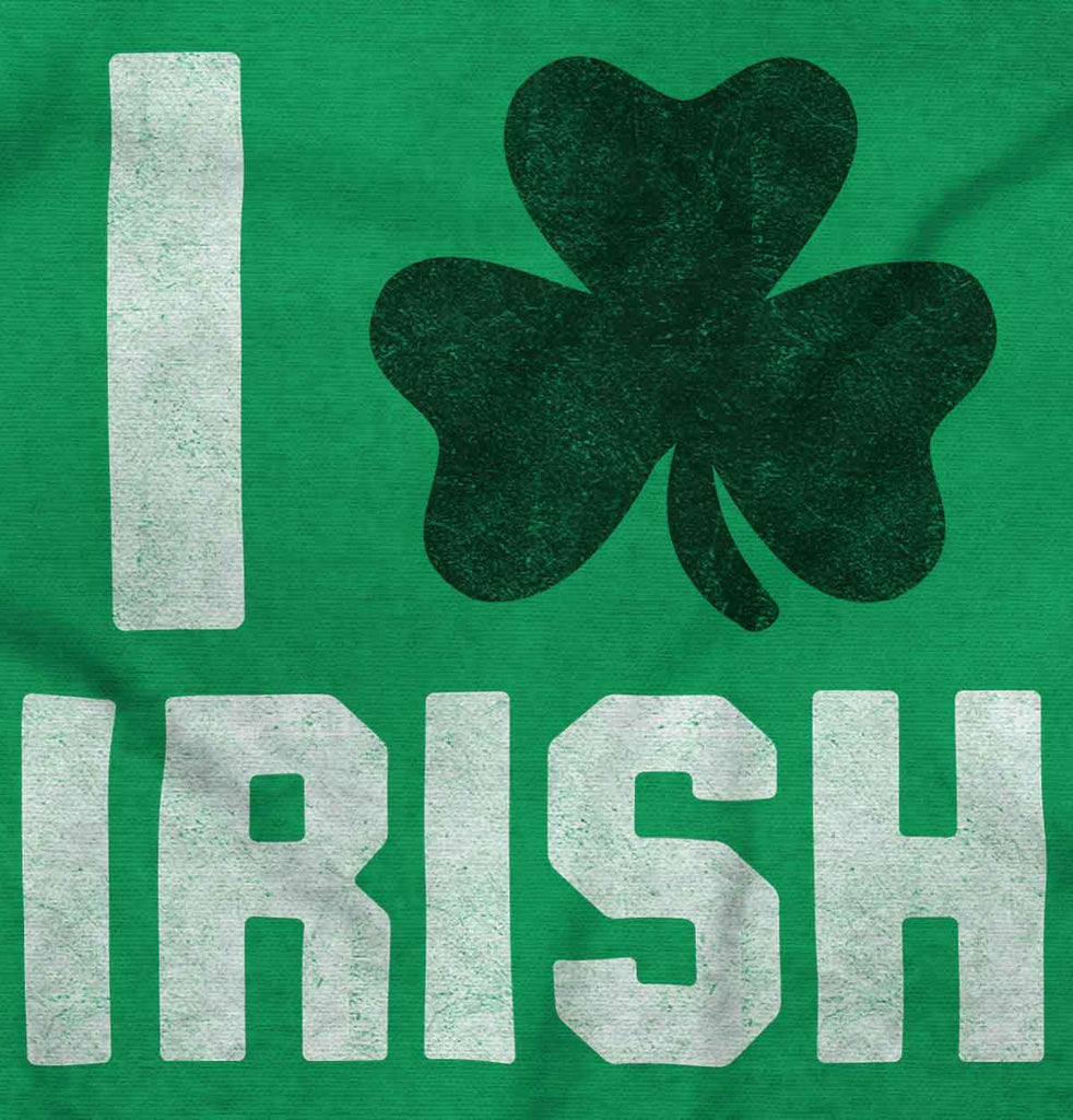 Love Irish Romper Bodysuit-Direct To Garment Print-Brisco Baby
