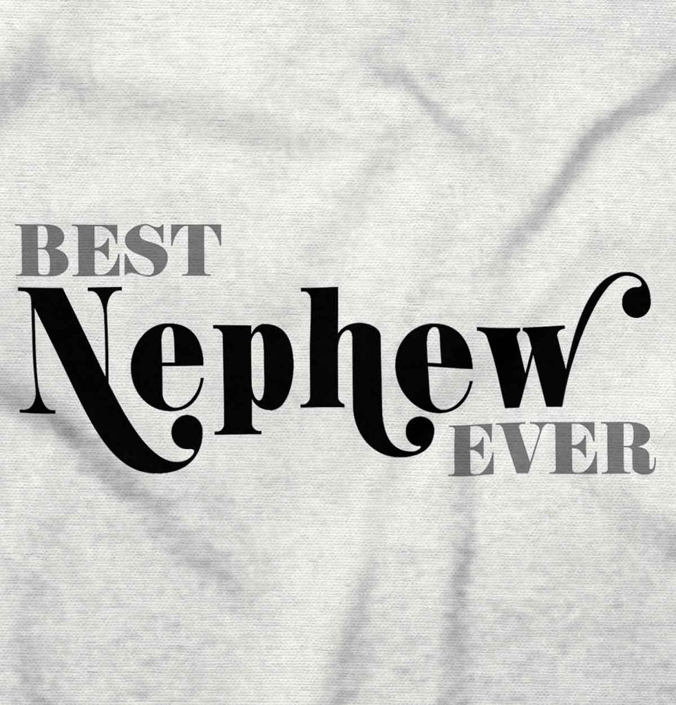 Best Nephew Ever Romper Bodysuit-Direct To Garment Print-Brisco Baby
