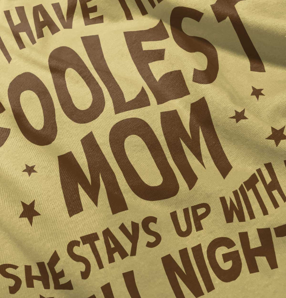 Coolest Mom Infant Toddler T Shirt-Direct To Garment Print-Brisco Baby