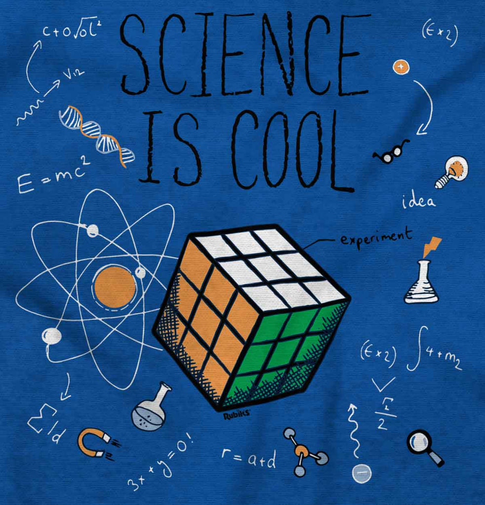 Science Is Cool Romper Bodysuit-Direct To Garment Print-Brisco Baby