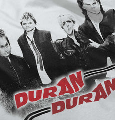 Duran Duran Lines Infant Baby Bib-Direct To Garment Print-Brisco Baby