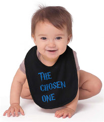 The Chosen One Infant Baby Bib-Direct To Garment Print-Brisco Baby