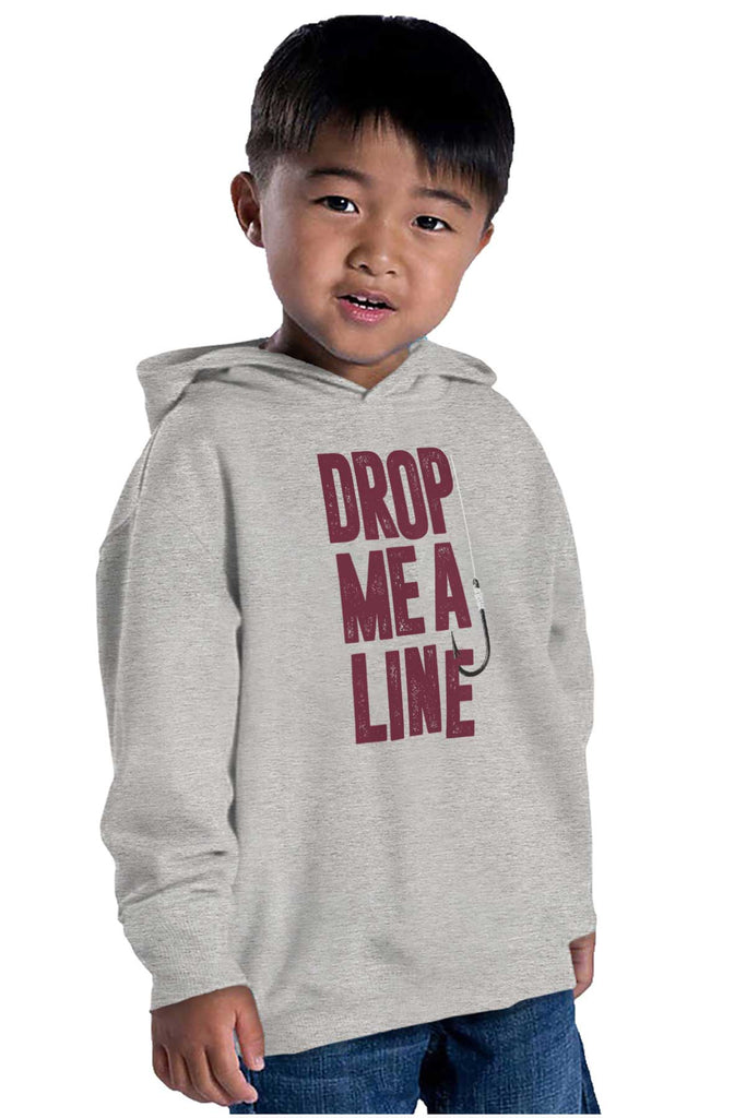 Drop Me A Line Pullover Hoodie-Direct To Garment Print-Brisco Baby
