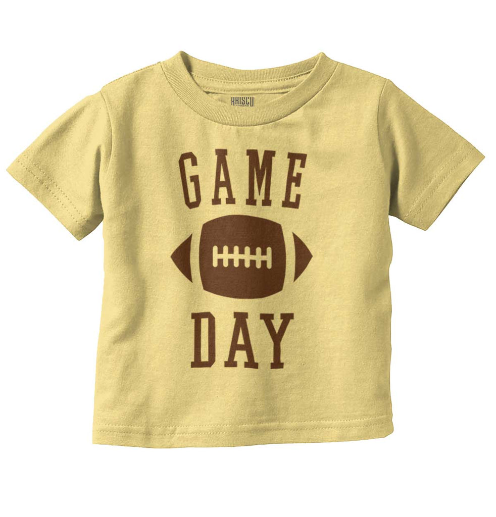 Game Day Infant Toddler T Shirt-Direct To Garment Print-Brisco Baby