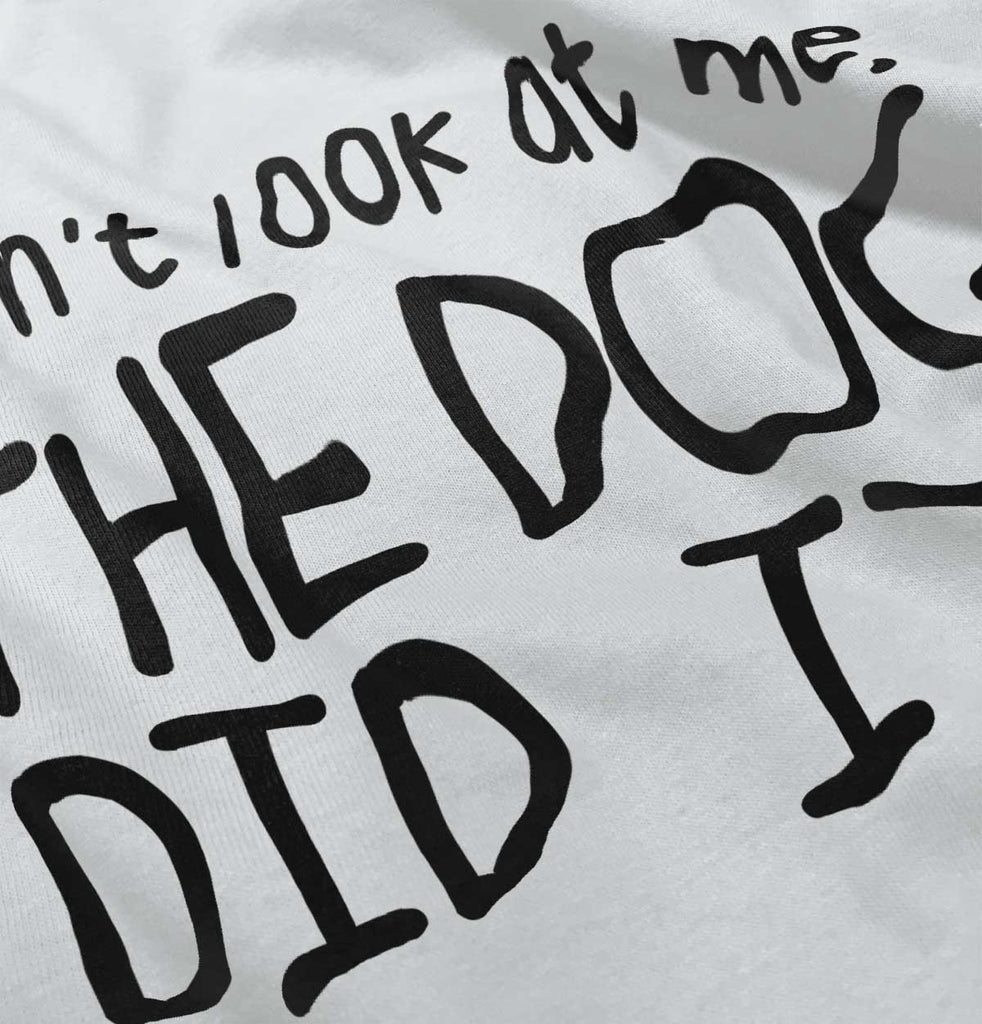 Dog Did It Infant Baby Bib-Direct To Garment Print-Brisco Baby