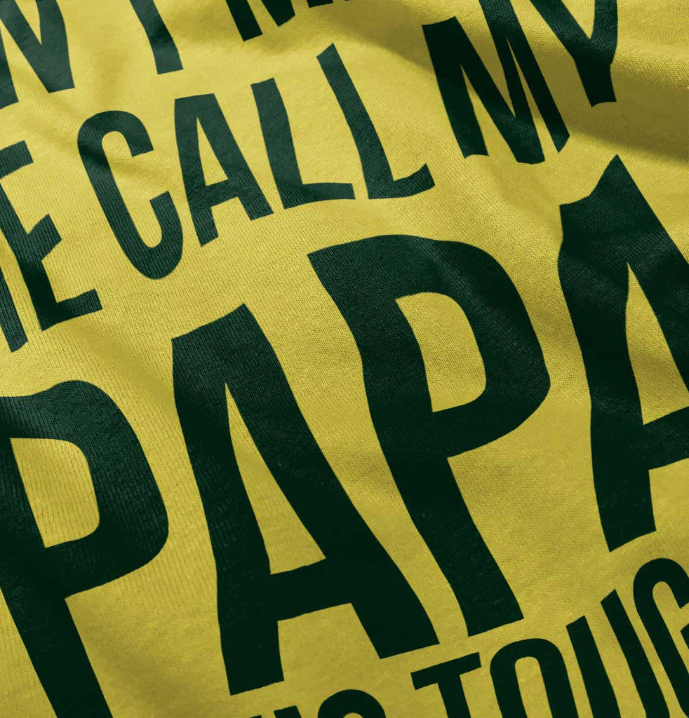 Don't Make Me Call Papa Romper Bodysuit-Direct To Garment Print-Brisco Baby