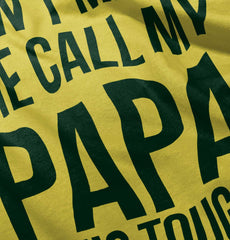 Don't Make Me Call Papa Romper Bodysuit-Direct To Garment Print-Brisco Baby