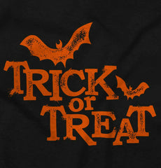 Trick or Treat Bats Infant Toddler T Shirt-Direct To Garment Print-Brisco Baby