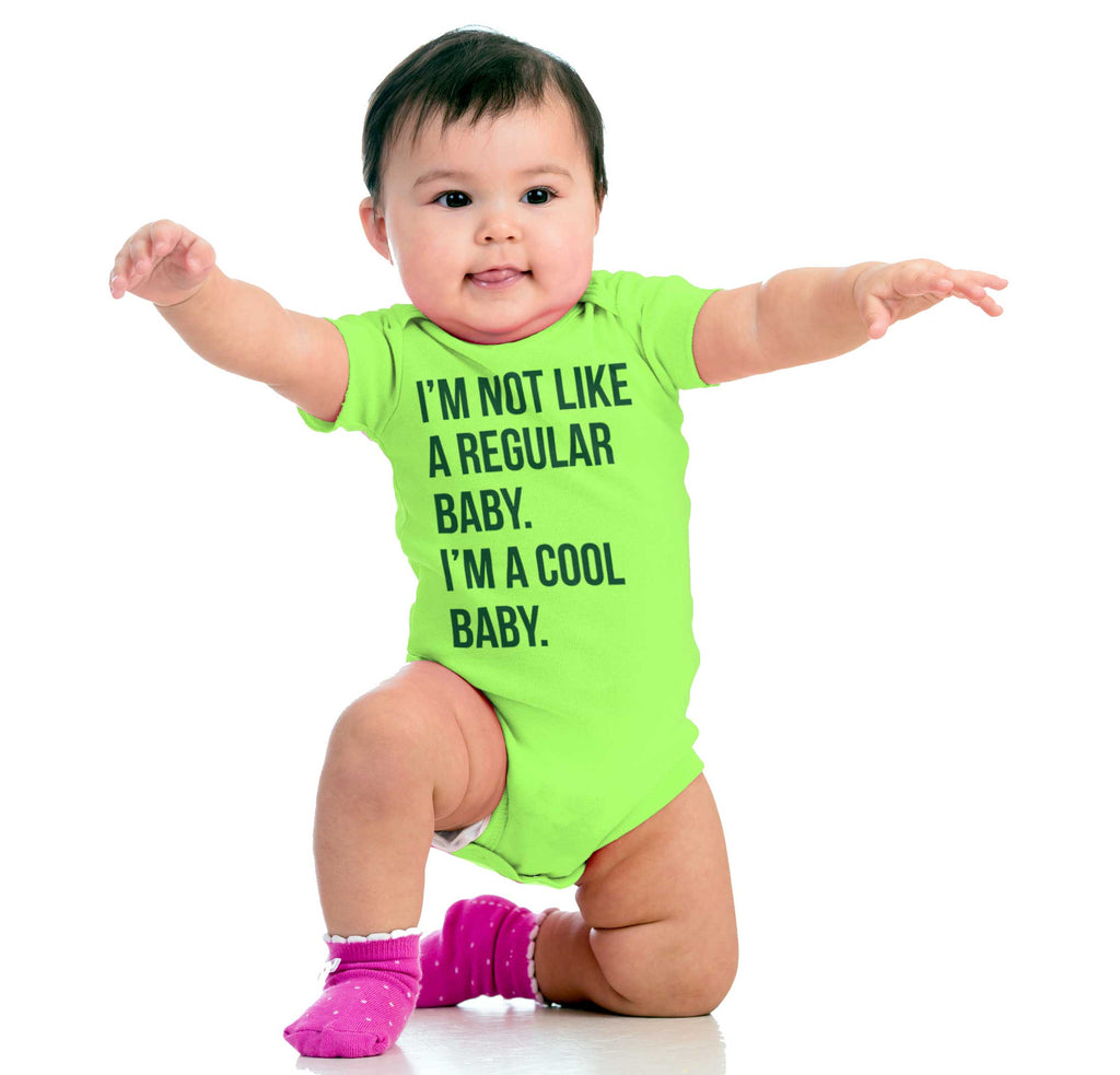 Cool Baby Romper Bodysuit-Direct To Garment Print-Brisco Baby