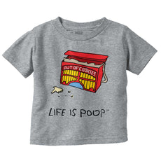 Out of Cookies Infant Toddler T Shirt-Direct To Garment Print-Brisco Baby