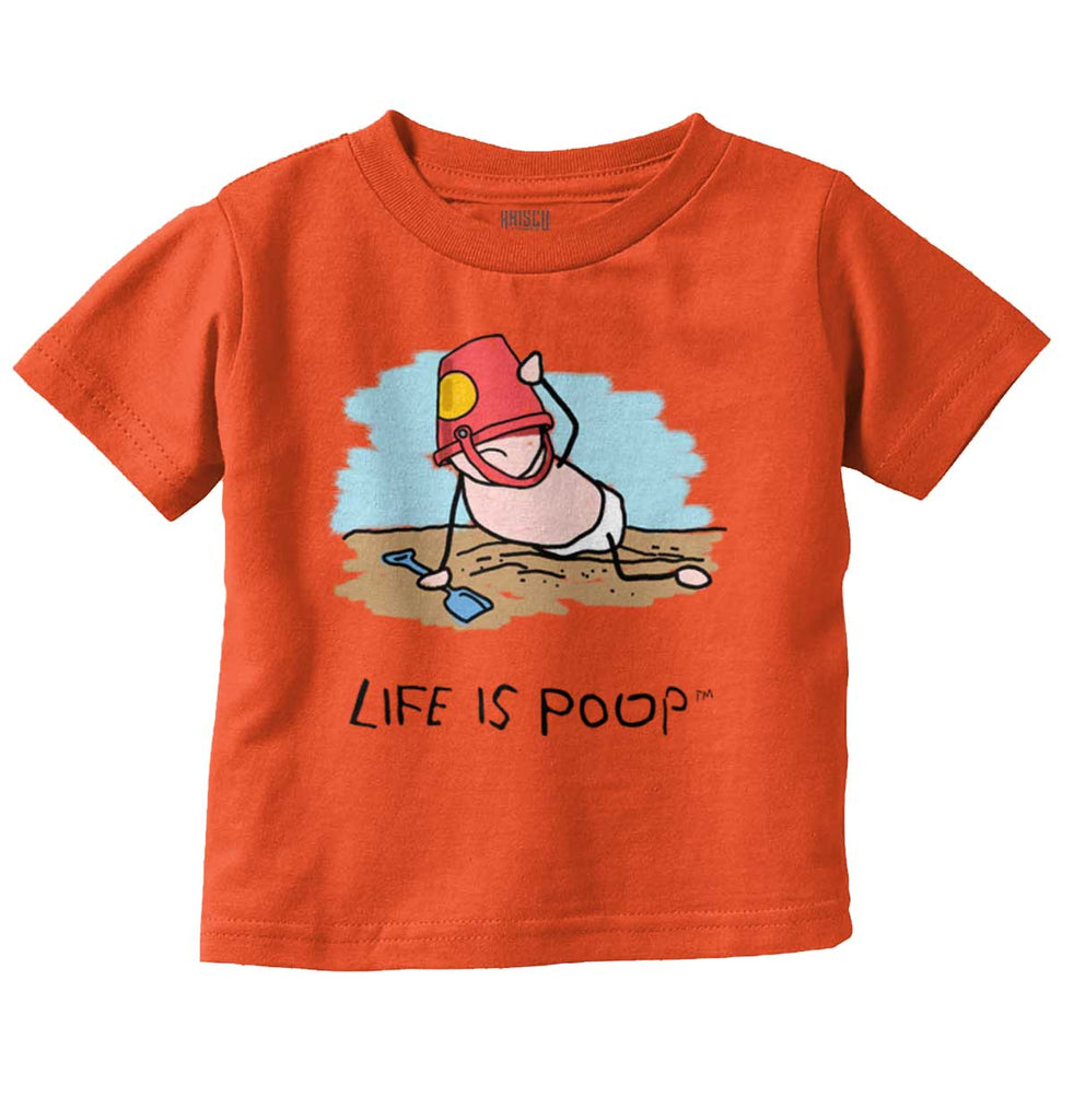 Baby Beach Infant Toddler T Shirt-Direct To Garment Print-Brisco Baby