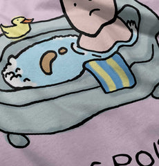 Poop in Bath Infant Toddler T Shirt-Direct To Garment Print-Brisco Baby