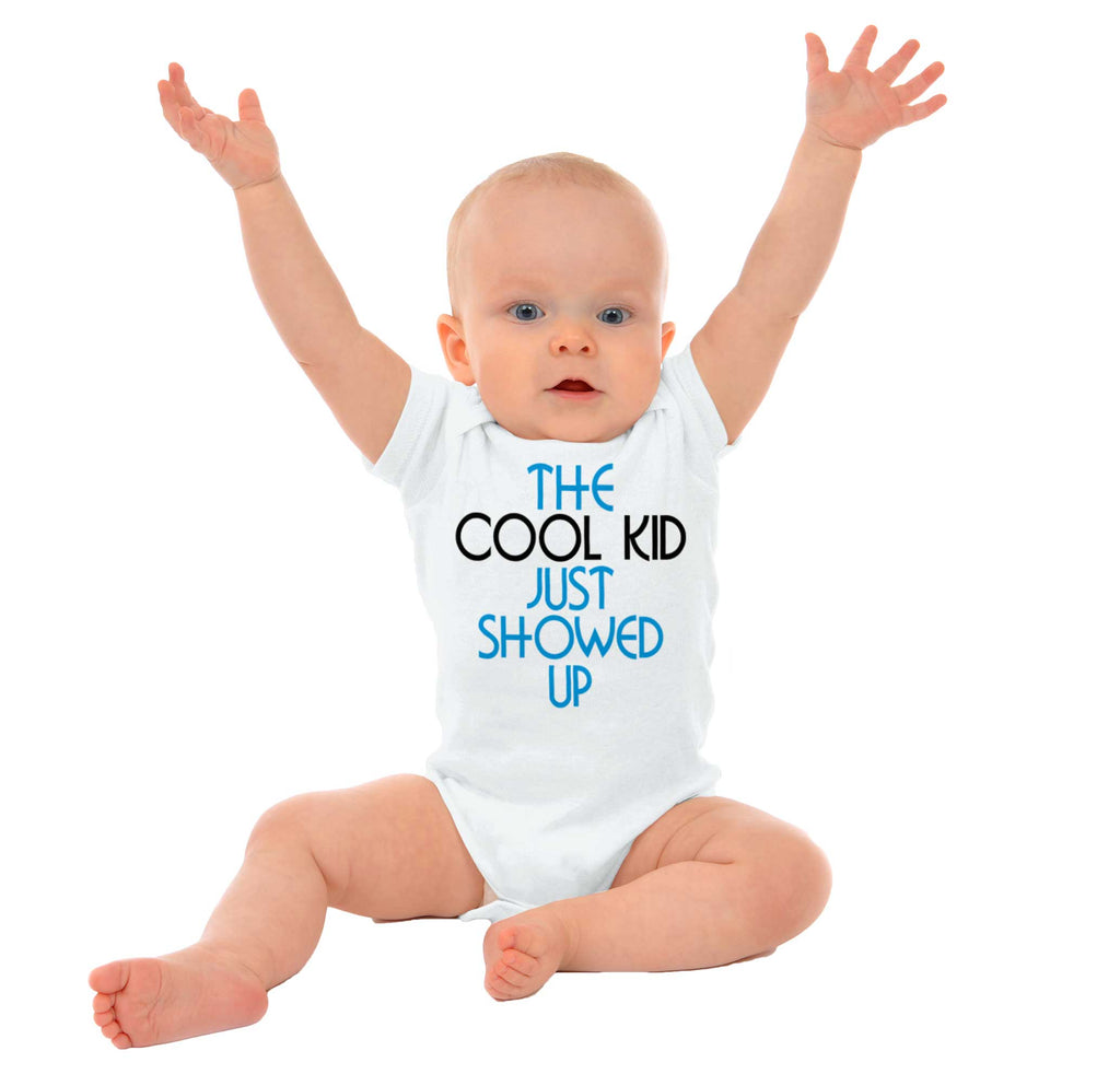 Cool Kid Romper Bodysuit-Direct To Garment Print-Brisco Baby