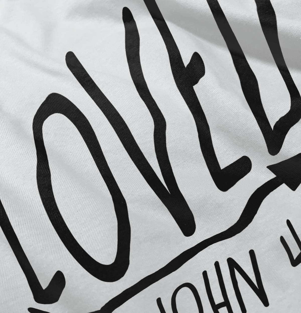 Loved Ringer Romper Bodysuit-Direct To Garment Print-Brisco Baby