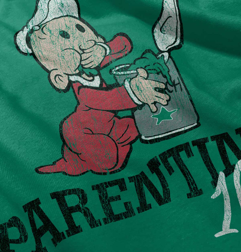 Parenting 101 Toddler Pullover Hoodie-Direct To Garment Print-Brisco Baby