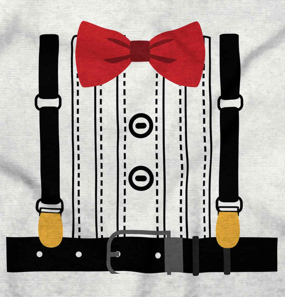 Old Fashioned Tuxedo Infant Toddler T Shirt-Direct To Garment Print-Brisco Baby