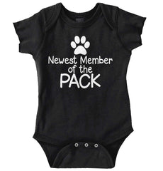Member of the Pack Romper Bodysuit-Direct To Garment Print-Brisco Baby
