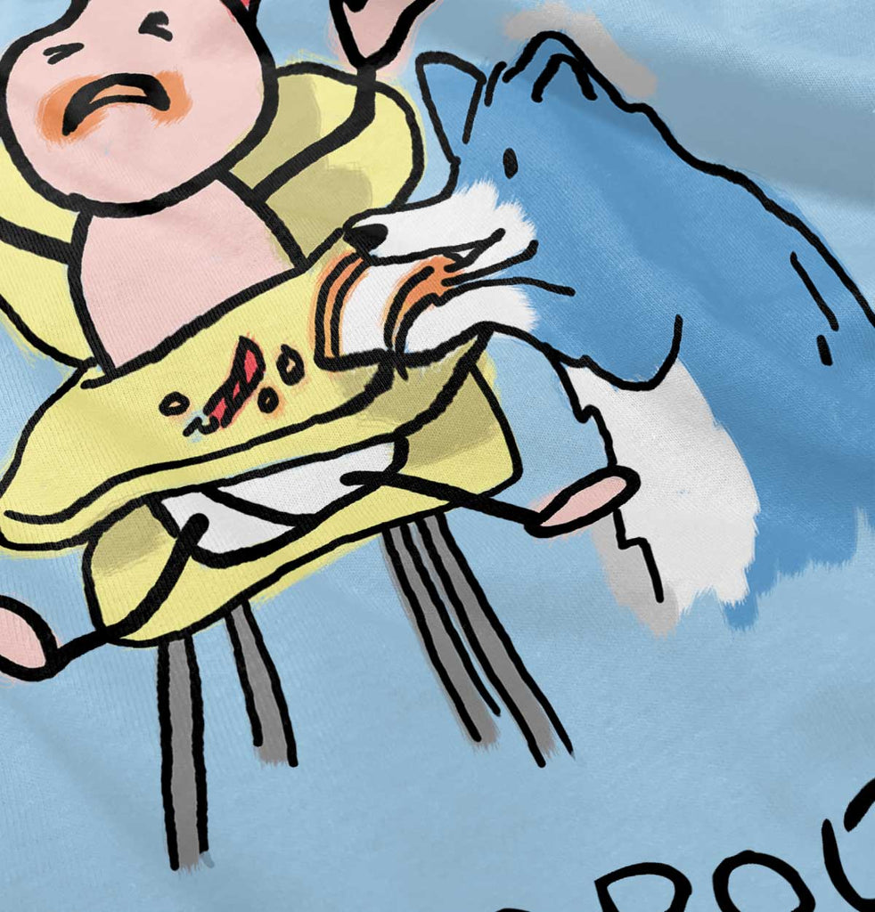 Dog Baby Food Infant Toddler T Shirt-Direct To Garment Print-Brisco Baby