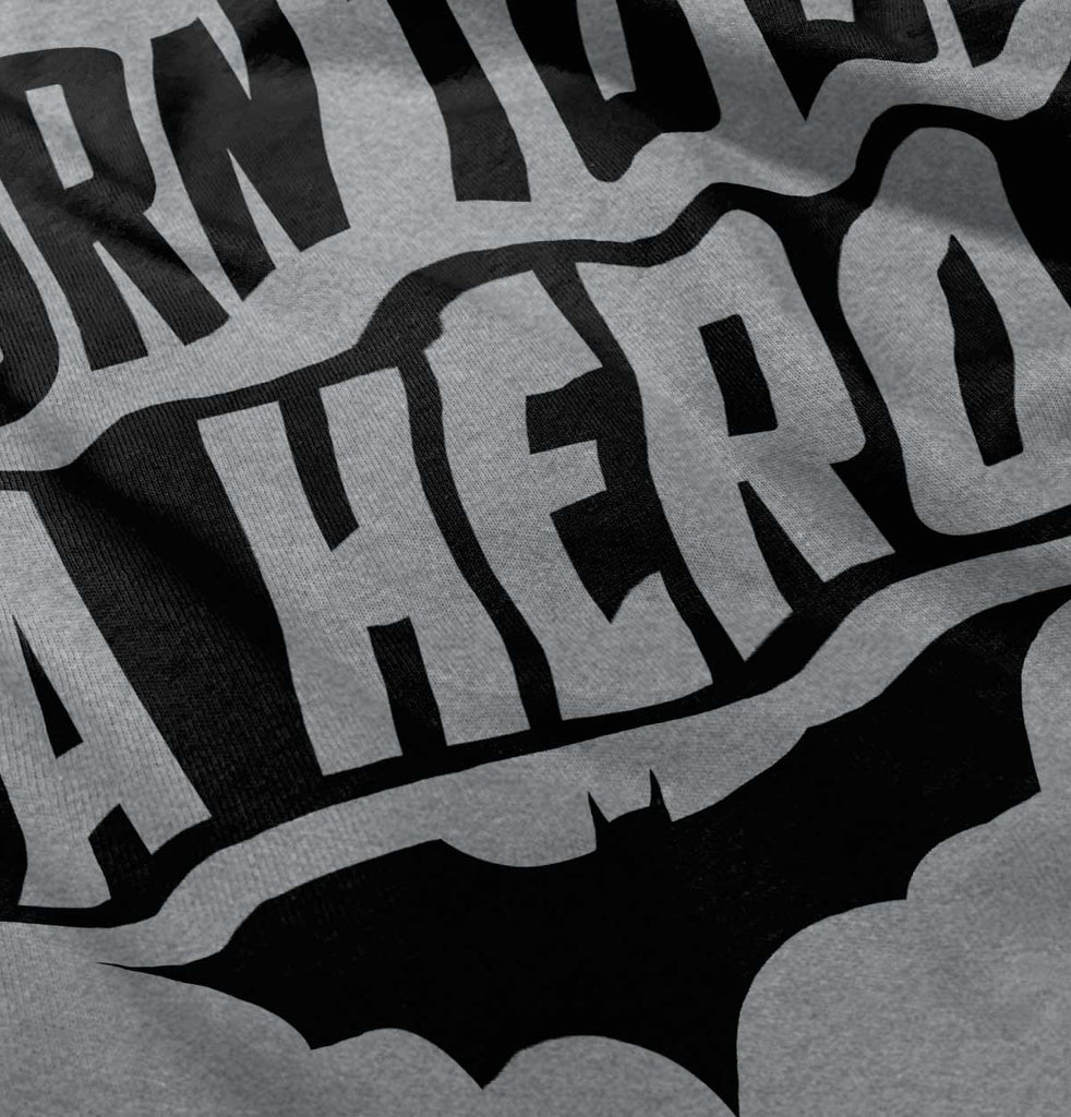 Born Batman Infant Toddler T Shirt-Direct To Garment Print-Brisco Baby