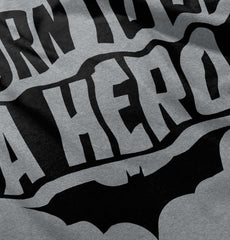 Born Batman Infant Toddler T Shirt-Direct To Garment Print-Brisco Baby