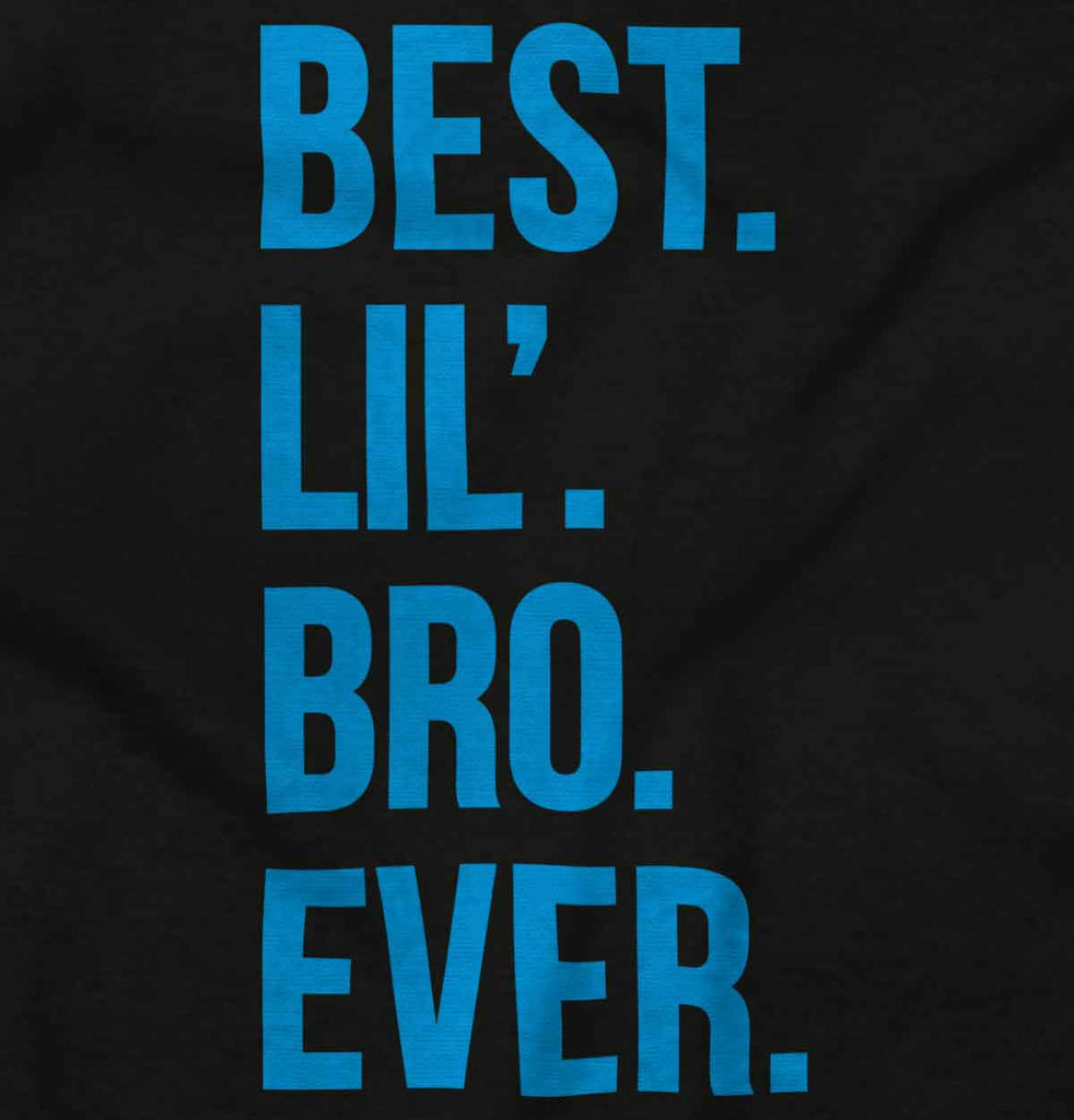 Best Lil' Bro Ever Romper Bodysuit-Direct To Garment Print-Brisco Baby