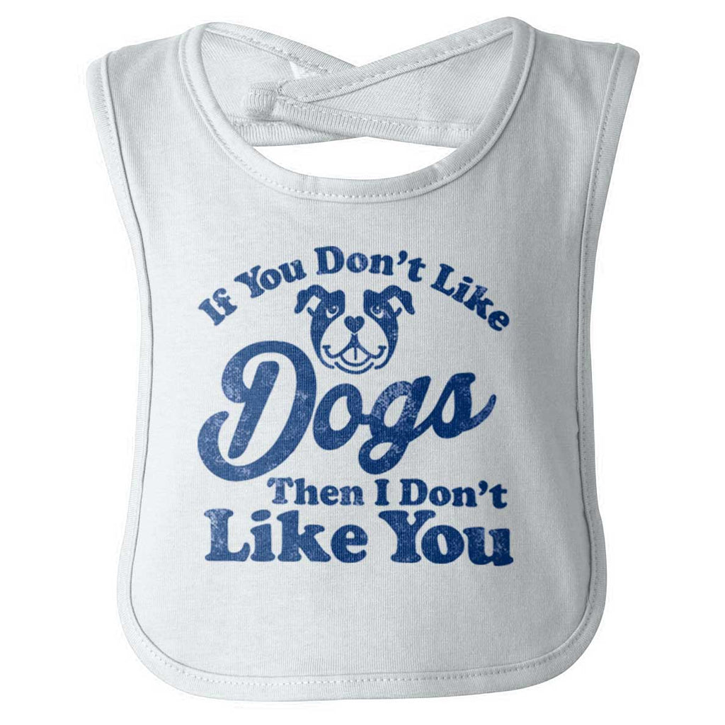 Dog Hater Infant Baby Bib-Direct To Garment Print-Brisco Baby
