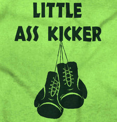 Little Ass Kicker Romper Bodysuit-Direct To Garment Print-Brisco Baby