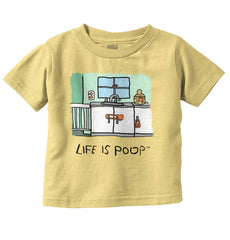 Safety Locks Infant Toddler T Shirt-Direct To Garment Print-Brisco Baby