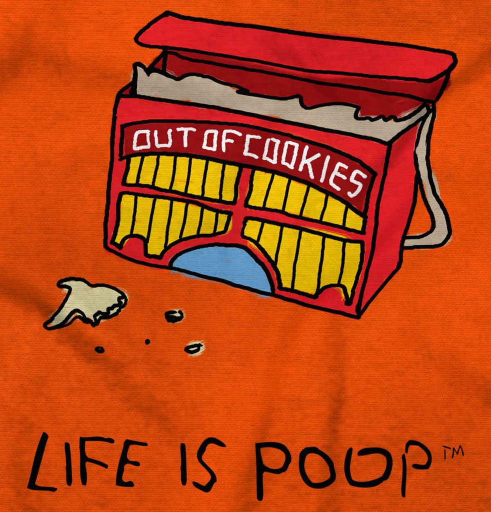 Out of Cookies Infant Toddler T Shirt-Direct To Garment Print-Brisco Baby