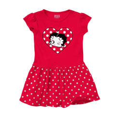 Polka Dot Betty Baby Polka Dot Skirt Dress-Direct To Garment Print-Brisco Baby