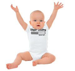 Diaper Loading Romper Bodysuit-Direct To Garment Print-Brisco Baby
