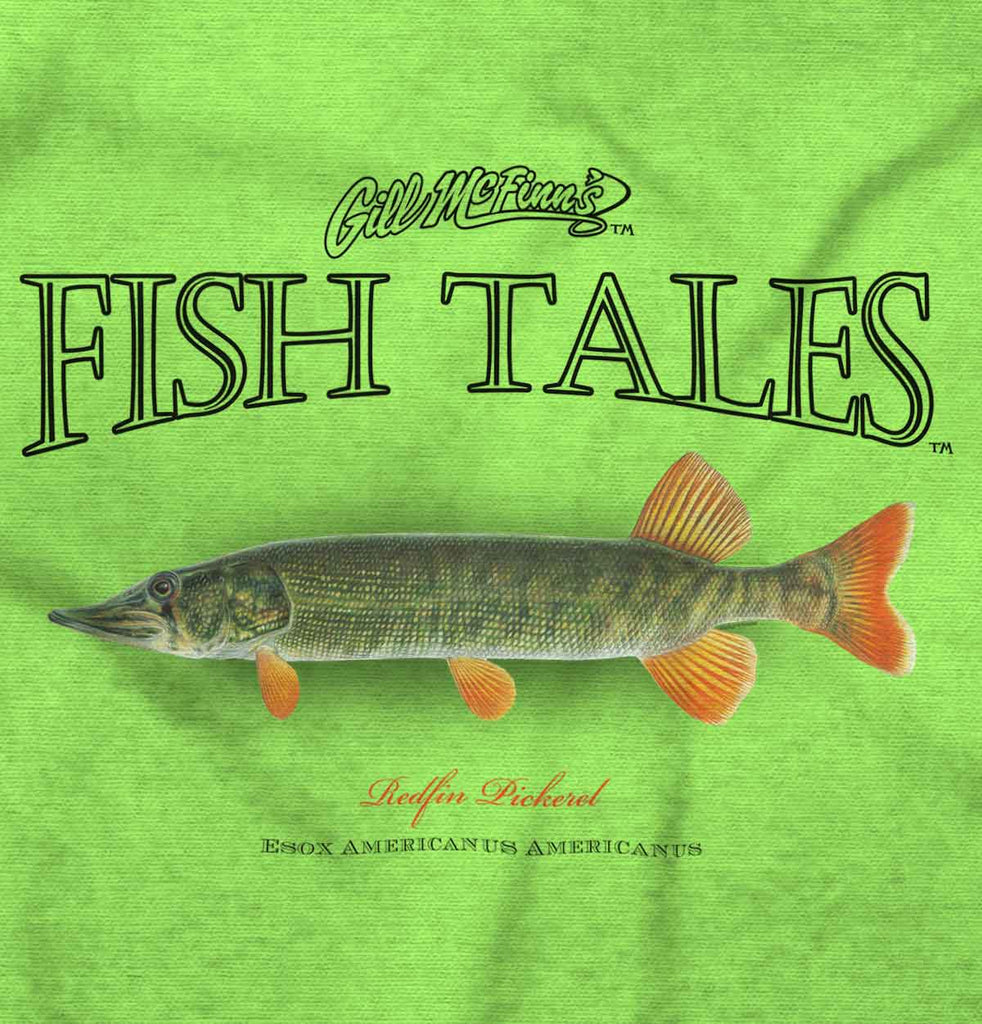 Redfin Pickerel Infant Toddler T Shirt-Direct To Garment Print-Brisco Baby