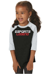 Sports Legend Professional Gamer Toddler Baseball-Direct To Garment Print-Brisco Baby
