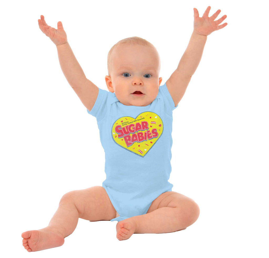 Sugar Babies Candy Romper Bodysuit-Direct To Garment Print-Brisco Baby