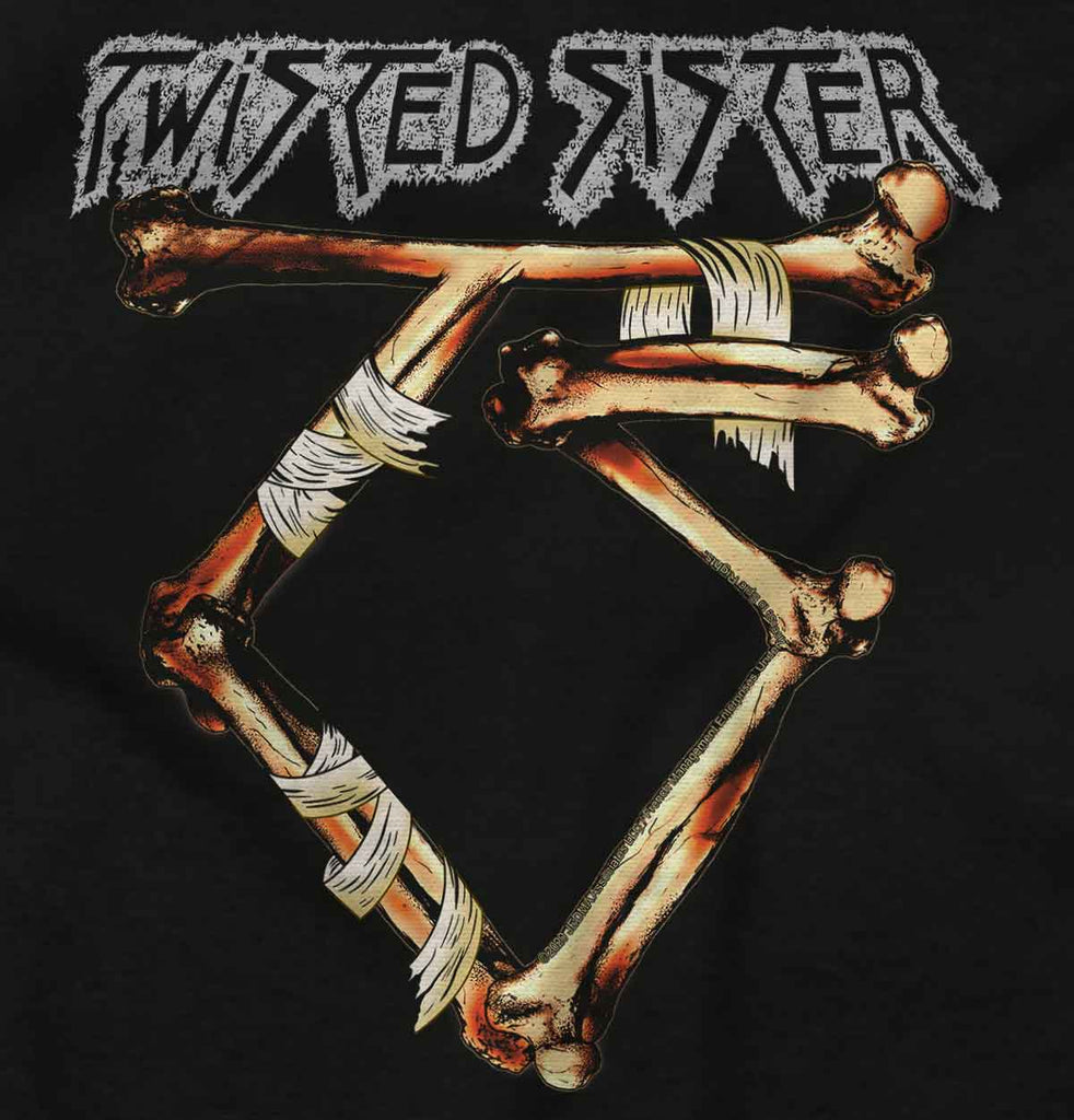 Twisted Sister Infant Baby Bib-Direct To Garment Print-Brisco Baby