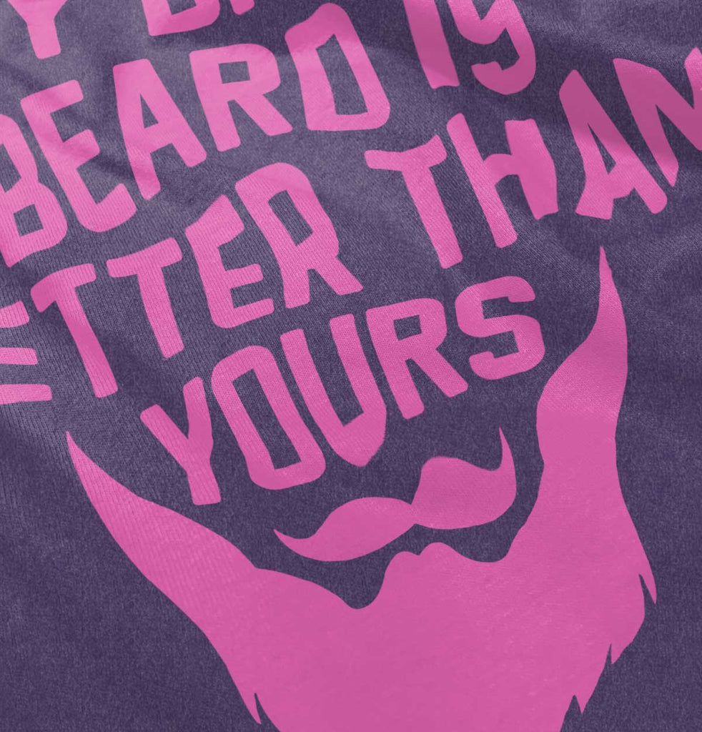 Dad's Beard Toddler Football Jersey Tee-Direct To Garment Print-Brisco Baby