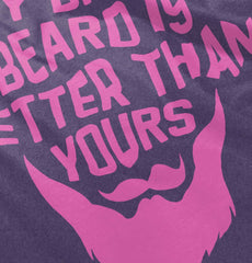 Dad's Beard Toddler Football Jersey Tee-Direct To Garment Print-Brisco Baby