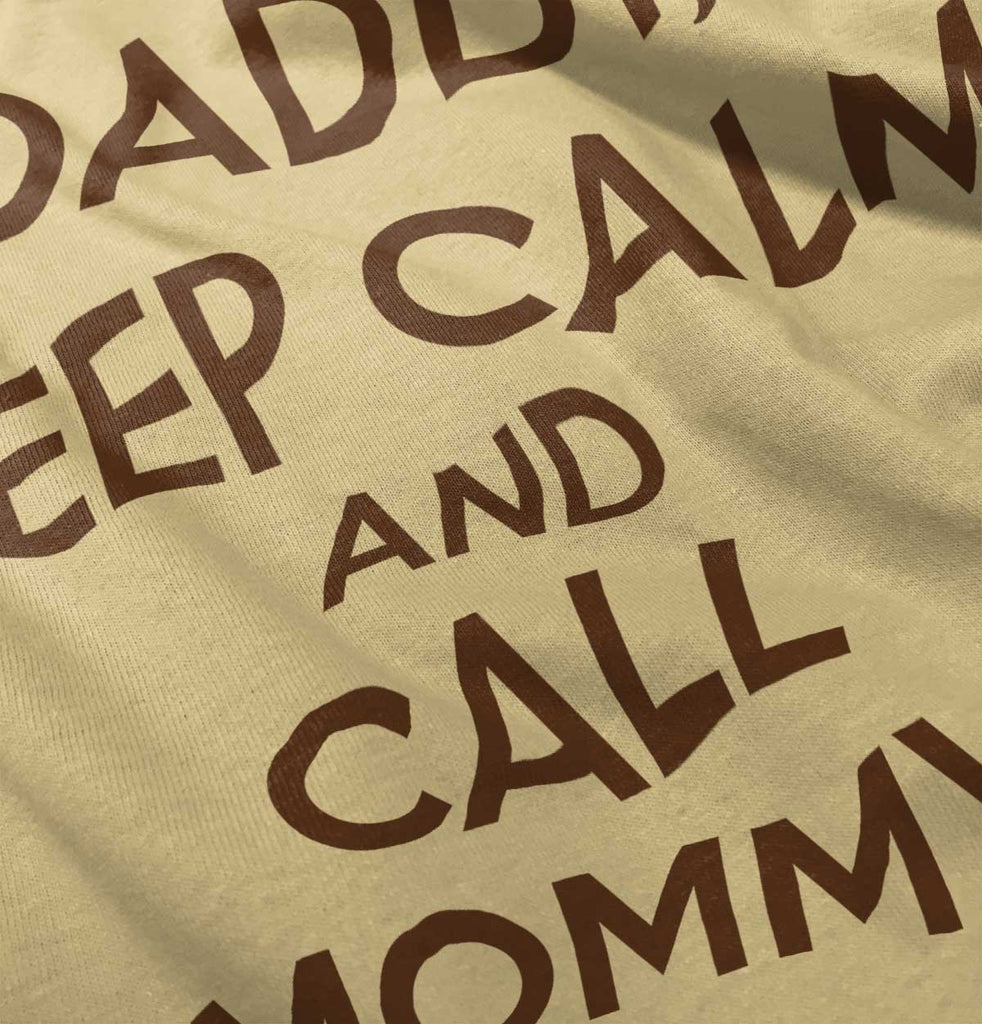 Call Mommy Romper Bodysuit-Direct To Garment Print-Brisco Baby