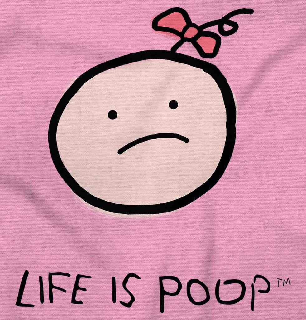 Girl Logo Infant Toddler T Shirt-Direct To Garment Print-Brisco Baby