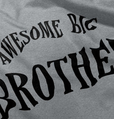 Awesome Big Brother Romper Bodysuit-Direct To Garment Print-Brisco Baby