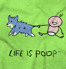 Dog Tail Romper Bodysuit-Direct To Garment Print-Brisco Baby