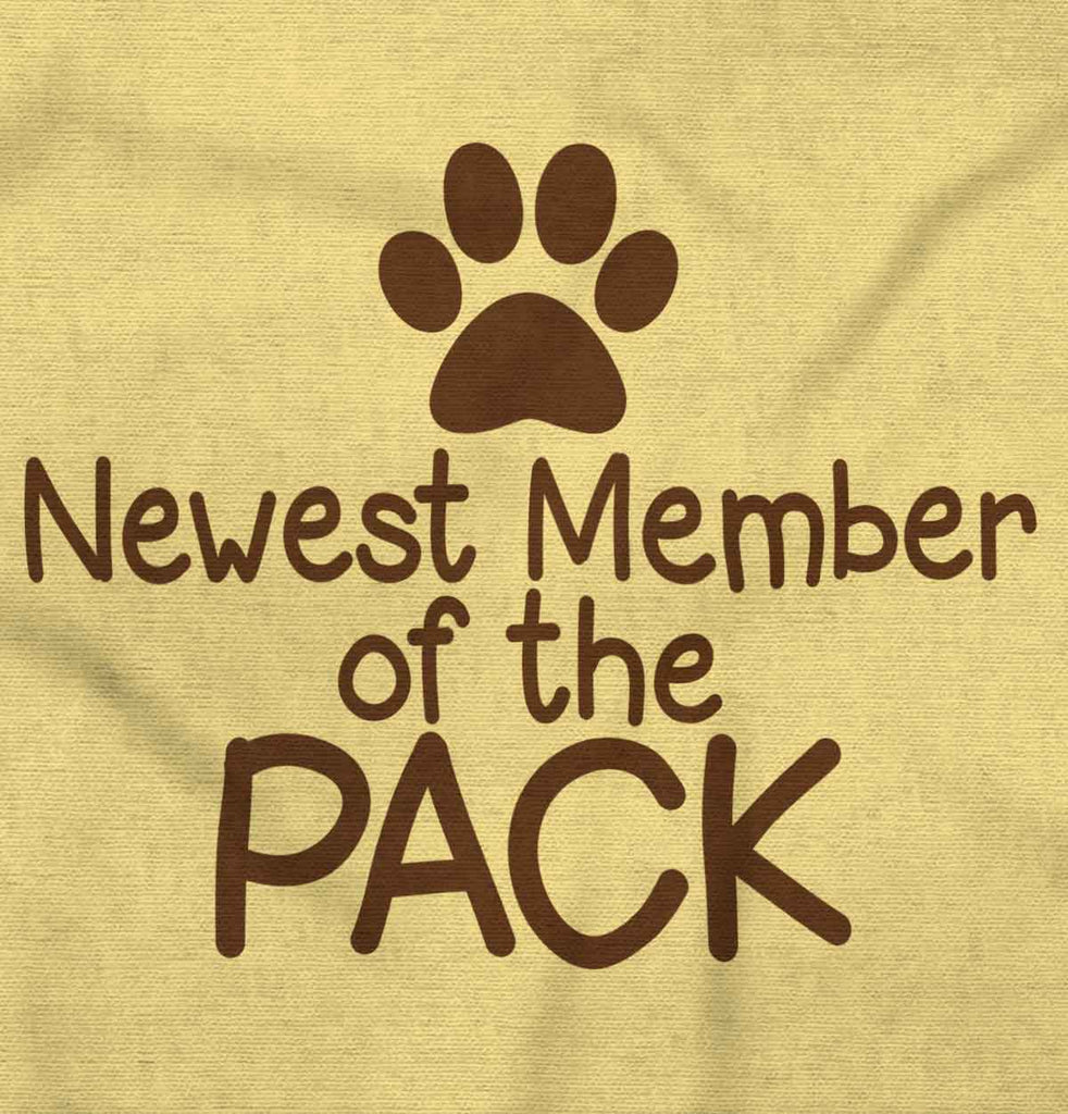 Member of the Pack Infant Toddler T Shirt-Direct To Garment Print-Brisco Baby