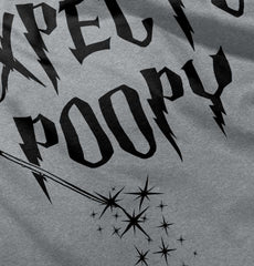 Expecto Poopy Raglan Romper Bodysuit-Direct To Garment Print-Brisco Baby