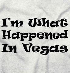 Happened In Vegas Infant Baby Bib-Direct To Garment Print-Brisco Baby