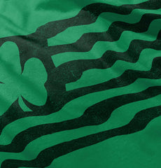 Shamrock Flag Romper Bodysuit-Direct To Garment Print-Brisco Baby