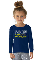 Check Out Grandpa Solid Baby Pajama Top-Direct To Garment Print-Brisco Baby